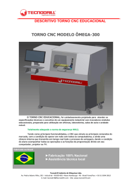 TORNO CNC MODELO ÔMEGA-300
