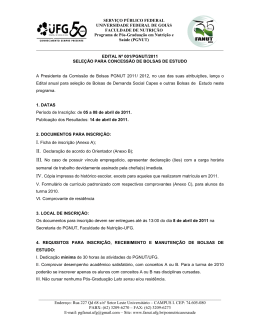 UNIVERSIDADE FEDERAL DE SANTA CATARINA