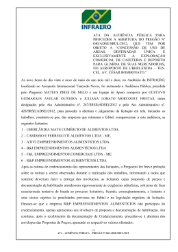 (Documento Padr&atilde;o &ndash; Teste)