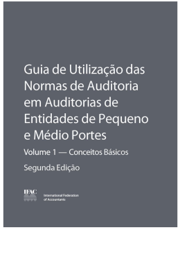 Guia de Utiliza&ccedil;&atilde;o das Normas de Auditoria em Auditorias de