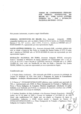 EsBR, sANTO ANTONIO ENERGIA s/A m sAE e