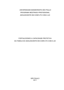 fortalecendo a capacidade protetiva da fam&iacute;lia do