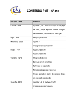 PMT-3&deg; Trimestre