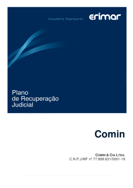 COMIN & CIA LTDA. C.N.P.J/MF nº 77.899.631/0001-19