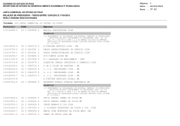 RELAÇÃO DE PROCESSOS - TODOS ENTRE 13/04/2015