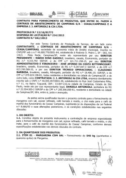 ceasa/campinas e a
