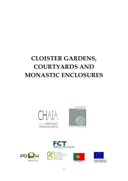 cloister gardens, courtyards and monastic enclosures