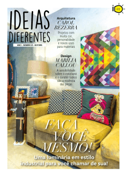 FA&Ccedil;A VOC&Ecirc; MESMO! - Ideias Diferentes