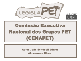 Comissão Executiva Nacional dos Grupos PET (CENAPET)