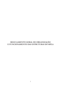 2 - regulamento geral de organiza&ccedil;&atilde;o e funcionamento das