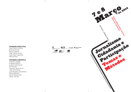 COMISS&Atilde;O EXECUTIVA Jo&atilde;o Carlos Correia Ricardo Morais Marco