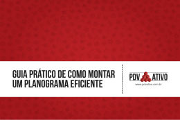 Guia pr&aacute;tico de como montar um planograma eficiente
