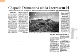 Parque crido há dez anos no interior da Bahia aprosonta problemas