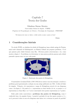 Cap&acute;ıtulo 7 Teoria dos Grafos - Hardeman-IT