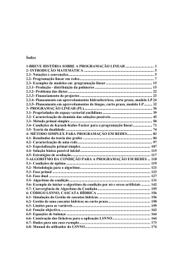 &Iacute;ndice 1-BREVE HIST&Oacute;RIA SOBRE A PROGRAMA&Ccedil;&Atilde;O