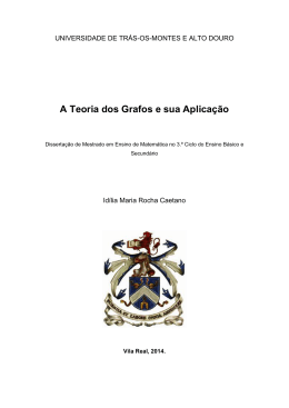 A Teoria dos Grafos e sua Aplica&ccedil;&atilde;o
