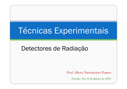 Detectores de Radiação
