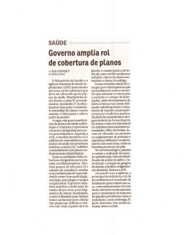 ANS - Jornal do Com&eacute;rcio - 22/10/2013