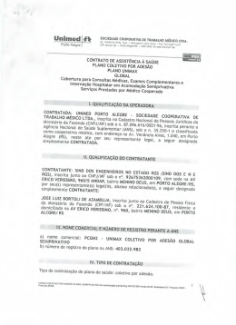 Plano Unimax Semiprivativo sem Participa&ccedil;&atilde;o - SENGE-RS