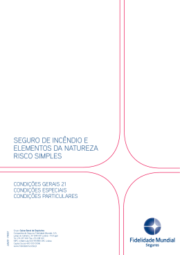 Inc&ecirc;ndio e Elementos da Natureza