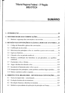 Revisão das Convenções nos Ordenamentos Jurídicos