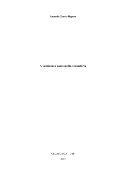 A vestimenta como m&iacute;dia secund&aacute;ria