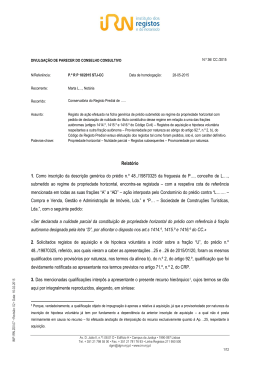 36/CC/2015 - Instituto dos Registos e Notariado