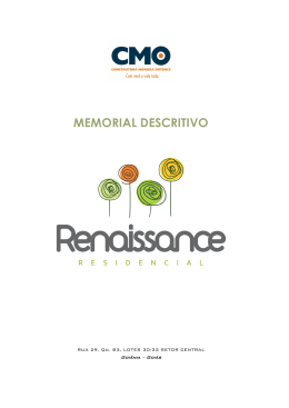 do Memoria Descritivo