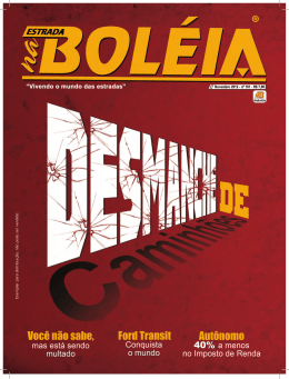 Destaque - Estrada Na Bol&eacute;ia