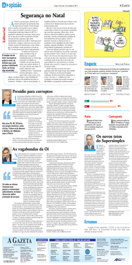 2A opinião - Gazeta Digital