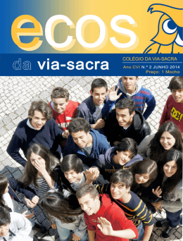 &iacute;ndice editorial - Col&eacute;gio da Via