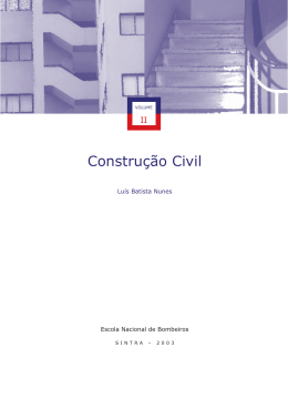 Construção Civil - Bombeiros Portugueses