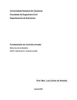 Fundamentos do concreto armado - FEC
