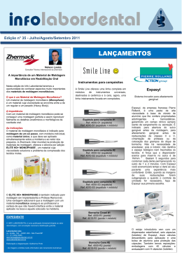 Edi&ccedil;&atilde;o n&ordm;35 - Labordental