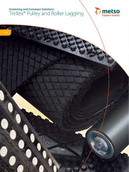 Trellex® Pulley and Roller Lagging
