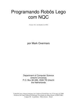 Programa&ccedil;&atilde;o ncq Lego / Mark Overmars
