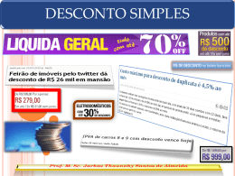 desconto simples comercial