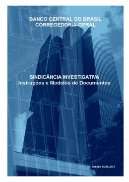 Sindic&acirc;ncia Investigativa