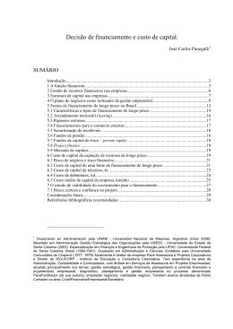 DECISO DE FINANCIAMENTO