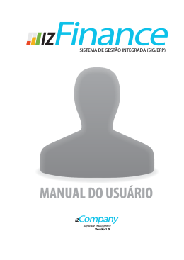 izFinance ManualManual do Usu&aacute;rio (Julho 2014).