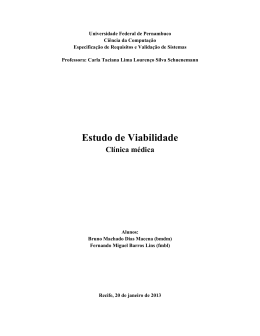 Projeto 1 - Universidade Federal de Pernambuco