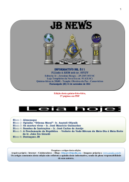 Informativo nr. 0811