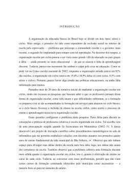 10 INTRODU&Ccedil;&Atilde;O A organiza&ccedil;&atilde;o da educa&ccedil;&atilde;o b&aacute;sica do