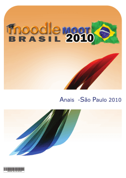 Anais 2010 - MoodleMoot Brasil 2014