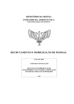 COMANDO DA AERONÁUTICA