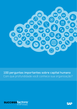 100 perguntas importantes sobre capital humano Com que