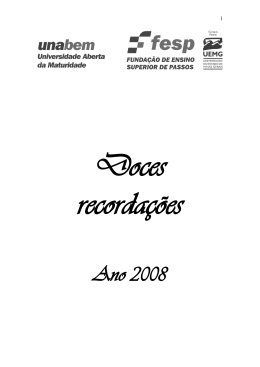Doces Recorda&ccedil;&otilde;es (2008)