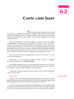 62. Corte com laser