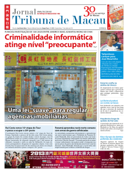 Pág 7 - Jornal Tribuna de Macau