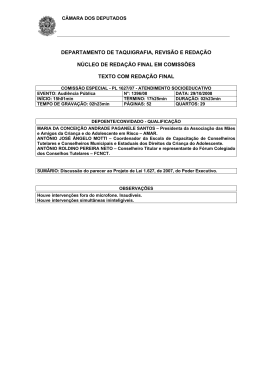departamento de taquigrafia, revis&atilde;o e reda&ccedil;&atilde;o n&uacute;cleo de reda&ccedil;&atilde;o